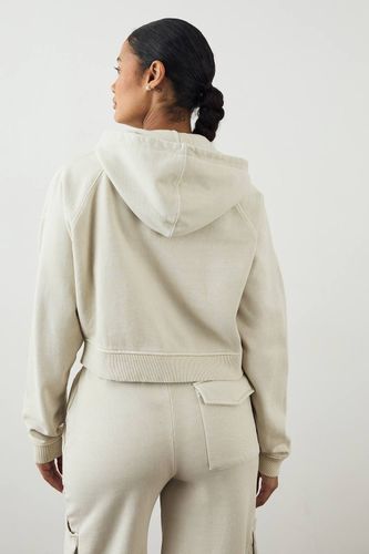 Sweat à casynthétiqueche zippé Premium poids lourd délavé coupe boxy | Taille Medium - DSGN Studio - Modalova