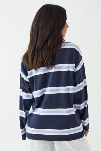 Haut de Rugby à Col Rayé | Taille 3XL - DSGN Studio - Modalova