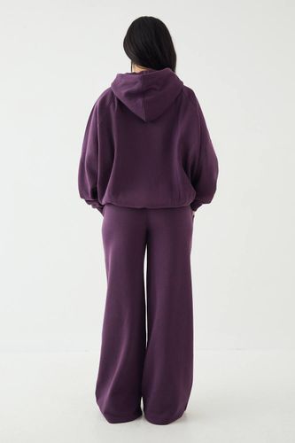 Jogging à Jambes Droites avec Script Contrasté | Taille XS - DSGN Studio - Modalova