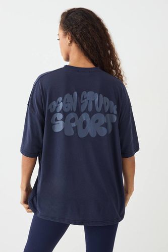 T-Shirt Imprimé Oversize Sport | Taille 44 - DSGN Studio - Modalova