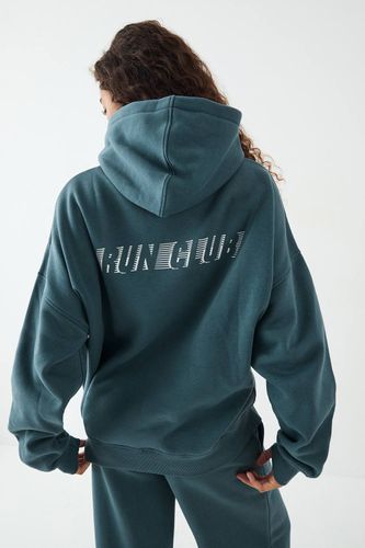 Sweat à Casynthétiqueche Imprimé Oversize Run Club | Taille 46 - DSGN Studio - Modalova
