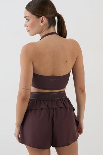 Brassière De Sport À Maintien Léger Ultra Sculpt Avec Détail Torsadé Devant | Taille Medium - DSGN Studio - Modalova