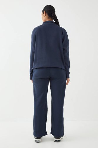 Jogging Jambe Droite avec Appliqué Petite | Taille 34 - DSGN Studio - Modalova