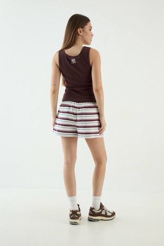Short À Taille Cordon Rayé | Taille Medium - DSGN Studio - Modalova