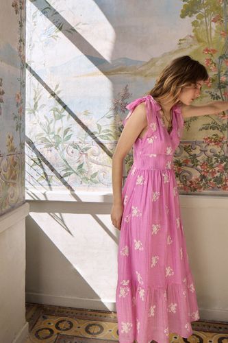 Robe longue avec broderies - Molly Bracken - Modalova