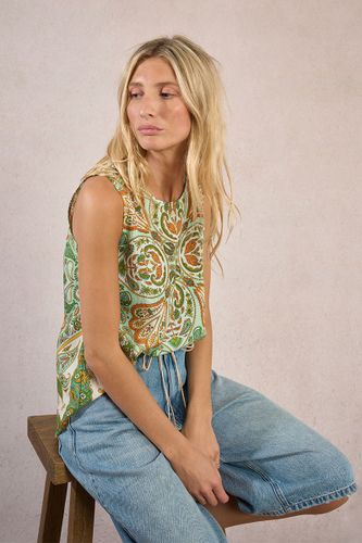Top satiné noué - MOLLY BRACKEN - Modalova