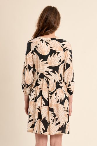 Robe courte Babydoll à imprimé - Molly Bracken - Modalova