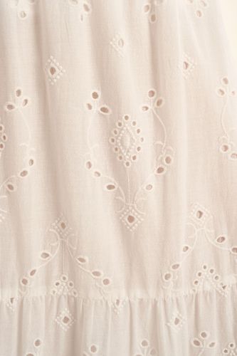 Jupe longue en coton, à broderie anglaise - MOLLY BRACKEN - Modalova