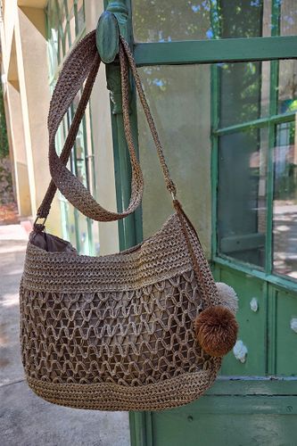 Petit sac en raphia - MOLLY BRACKEN - Modalova
