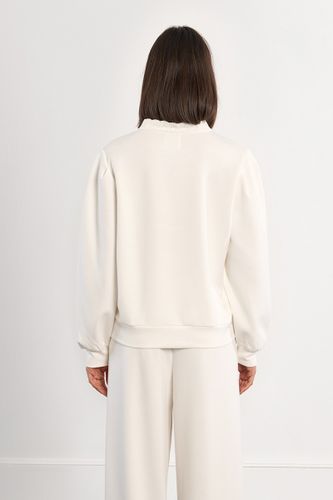 Sweat-shirt décontracté avec col nouable - LILI SIDONIO - Modalova