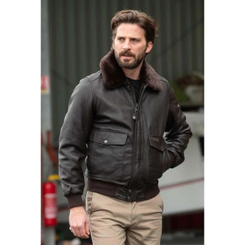 Veste Schott LCTOPGUN BROWN - Schott - Modalova