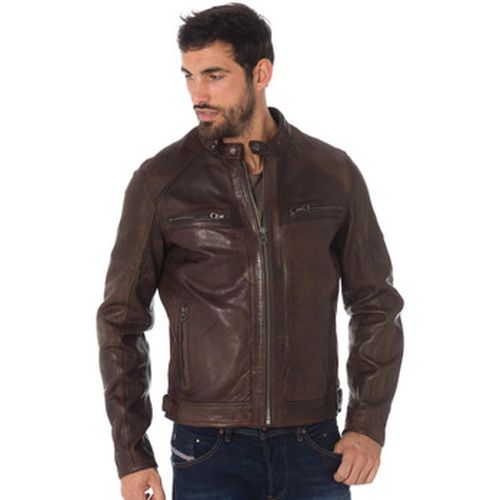 Veste COLLINS LAMB PAOLO DARK COGNAC - Daytona - Modalova