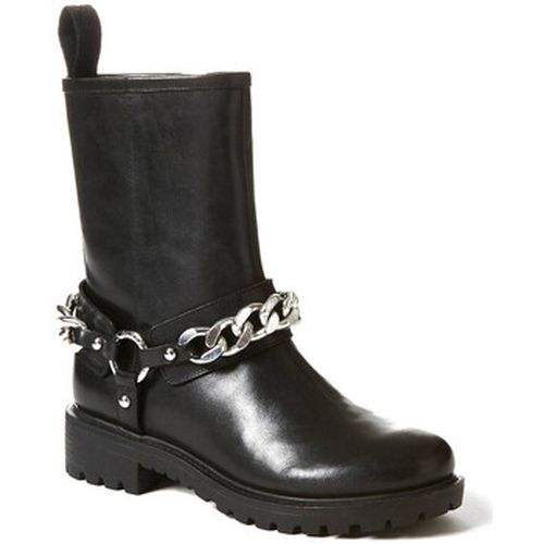 Bottes Bottes en Cuir HADDE Noir - Guess - Modalova