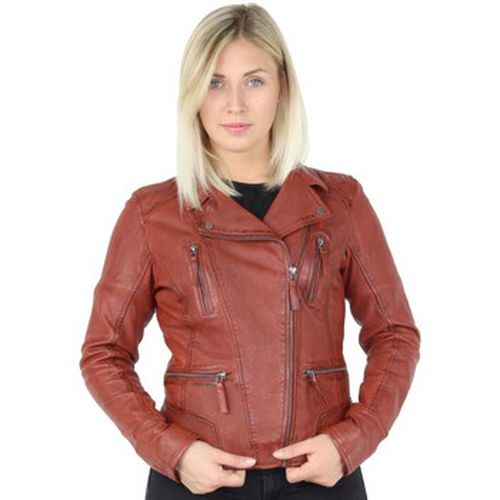 Blouson Blouson en cuir ref_35282 Rust - Oakwood - Modalova