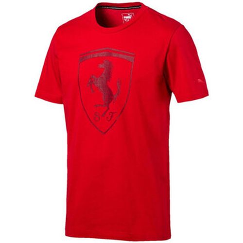 T-shirt Ferrari Lifestyle Big Shield - Puma - Modalova
