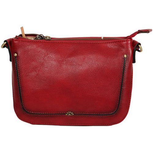 Pochette Pochette Cuir De Vachette Collet Végétal 66820 - Katana - Modalova