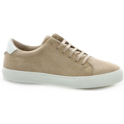 Baskets Baskets cuir velours nude - So Send - Modalova