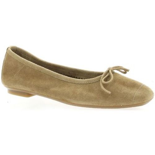 Ballerines Ballerines cuir velours naturel - Reqin's - Modalova