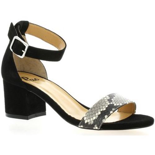 Sandales Nu pieds cuir velours python - Pao - Modalova