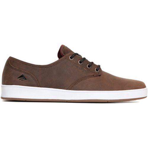 Chaussures de Skate THE ROMERO LACED BROWN GREY WHITE - Emerica - Modalova