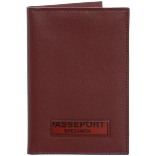 Portefeuille Porte-passeport en cuir ref_42538 Rouge 10*14*0.5 - Francinel - Modalova