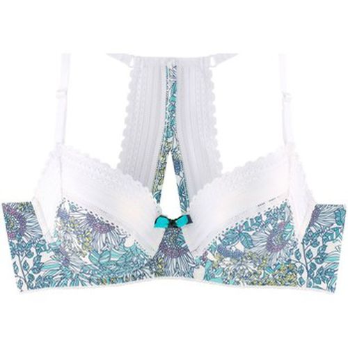 Rembourrés Soutien-gorge ampliforme coque moulée blanc/menthe Antipodes - Pomm'poire - Modalova