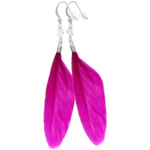 Boucles oreilles DB1116-FUSHIA-1E - Sc Crystal - Modalova