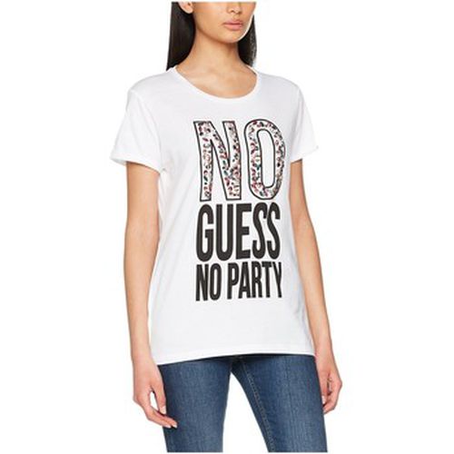 Polo T-Shirt No Party Blanc - Guess - Modalova