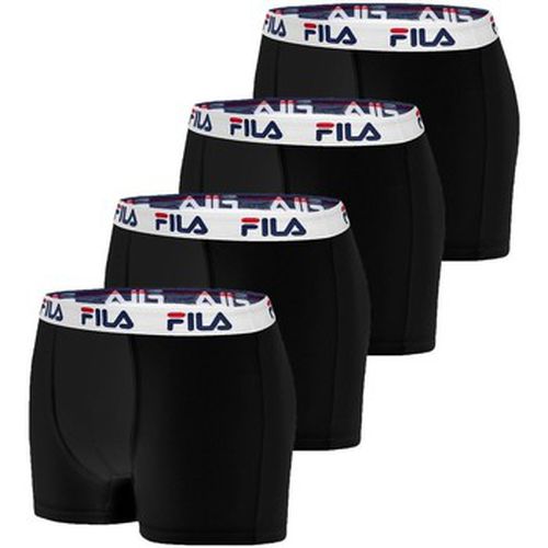 Boxers Lot de 4 Boxers Coton FU5016 Uni - Fila - Modalova