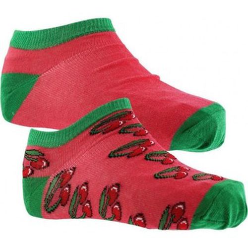 Chaussettes Socquettes Bio CERISE - Crazysocks - Modalova