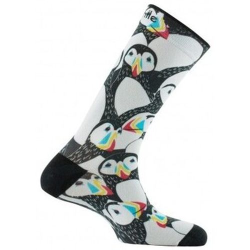 Chaussettes Chaussettes mixtes imprimées motif pingouins en coton - Achile - Modalova