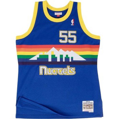 T-shirt Maillot NBA Dikembe Mutombo De - Mitchell And Ness - Modalova