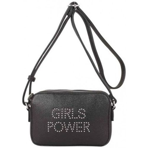 Sac Bandouliere Petit sac Star clouté et effet pailleté - Noir - Girls Power - Modalova