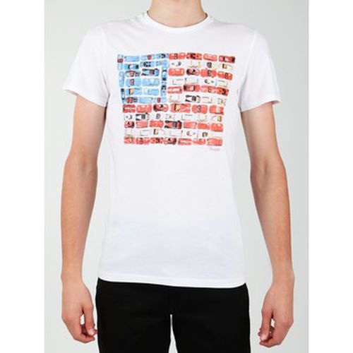 T-shirt S/S Modern Flag Tee W7A45FK12 - Wrangler - Modalova