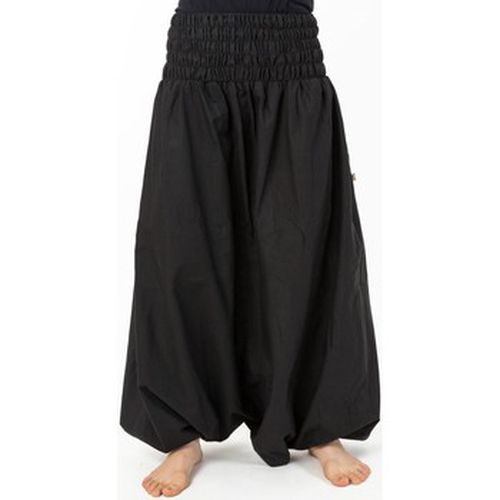 Pantalon Sarouel ethnique grande taille mixte coton doux - Fantazia - Modalova