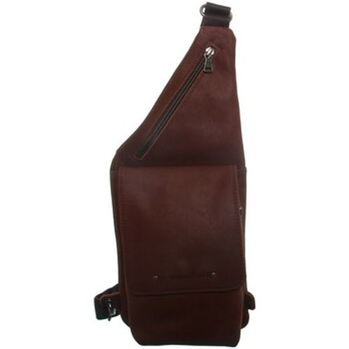 Sac Bandouliere Sacoche asymétrique en cuir Foures Ref 45306 Cogna - Les Ateliers Foures - Modalova