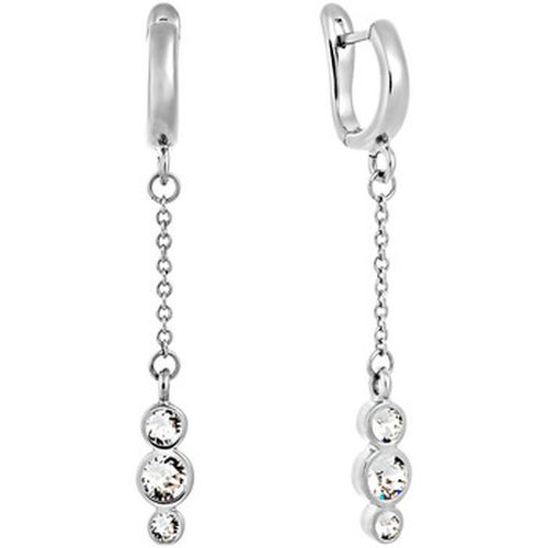 Boucles oreilles LEA chainettes en Cristal - Mademoiselle Jolie Paris - Modalova