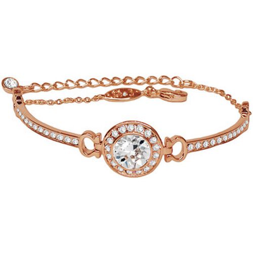 Bracelets ISABELLE en Plaque Or et Cristal - Mademoiselle Jolie Paris - Modalova