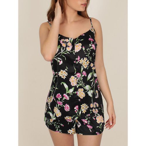 Pyjamas / Chemises de nuit Pyjama short débardeur Black Flowers - Admas - Modalova