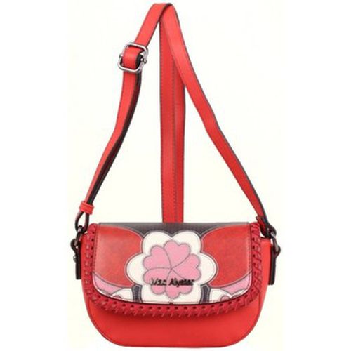 Sac Bandouliere Petit sac à rabat Impression rouge motif fleur - Mac Alyster - Modalova