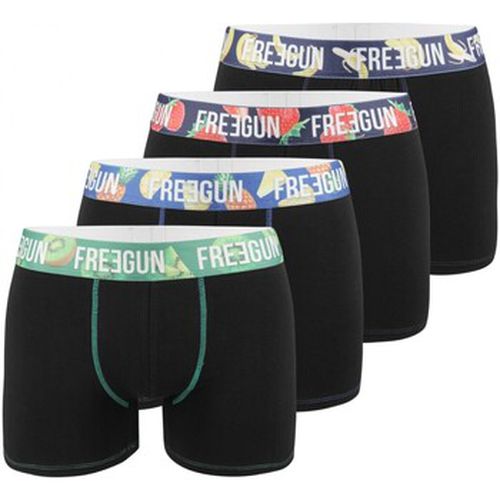 Boxers Lot de 4 Boxers Coton Bio - Freegun - Modalova