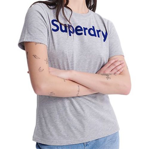 T-shirt Superdry Reg Flock Entry - Superdry - Modalova