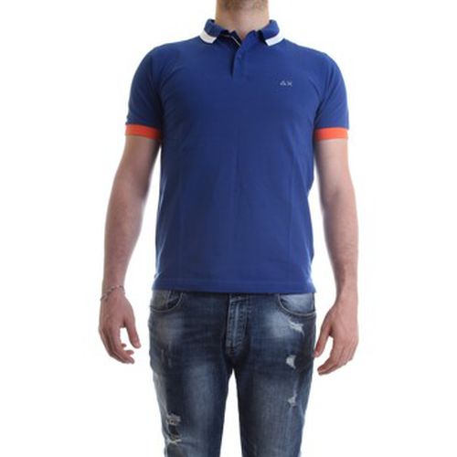 Polo Sun68 A30107 polo homme Royal - Sun68 - Modalova