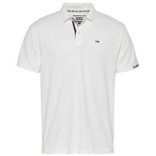 T-shirt Polo ref_49247 white - Tommy Jeans - Modalova