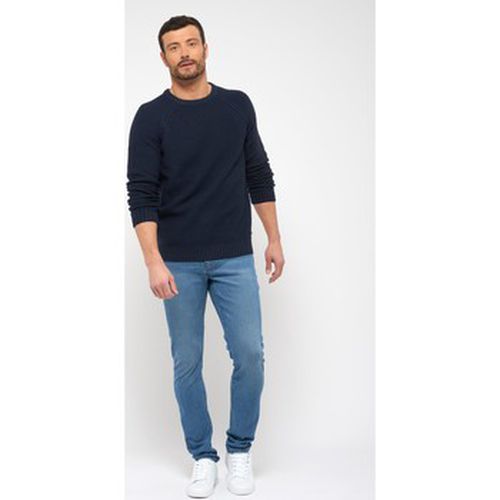 Pull Pull col rond, manches raglan - Marine - 100% recycl - Main Road 650 - Modalova