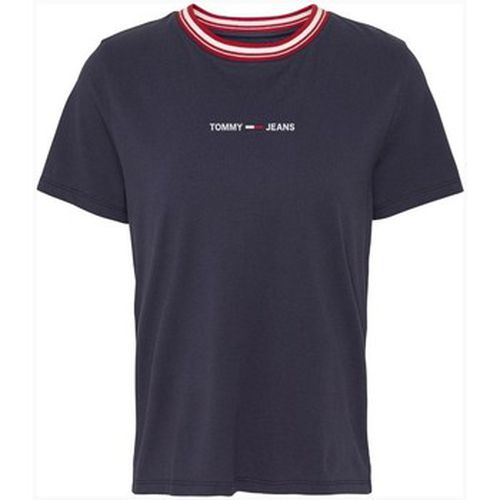 T-shirt tjw contrast rib logo - Tommy Jeans - Modalova