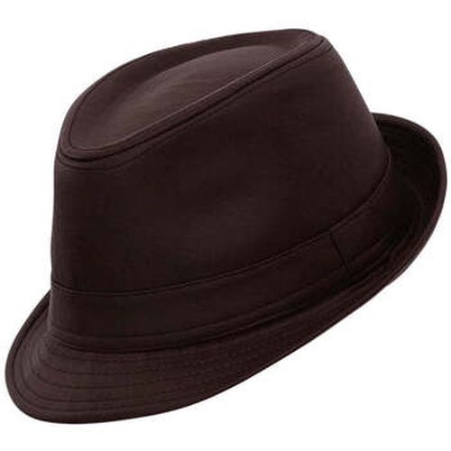 Chapeau Chapeau trilby façon cuir MAX T56 - Chapeau-Tendance - Modalova