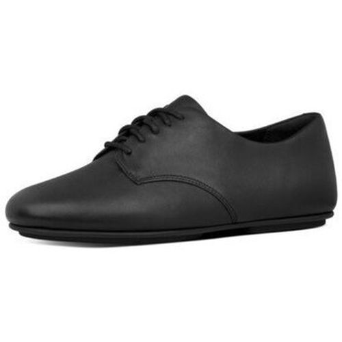 Derbies ADEOLA LEATHER LACE UP DERBYS ALL BLACK CO AW01 - FitFlop - Modalova