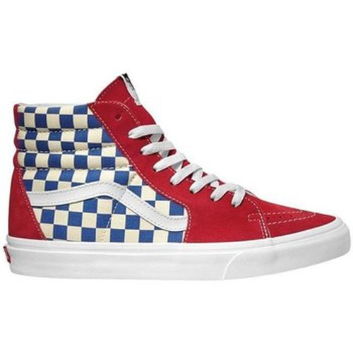 Chaussures UA SK8-HI (BMX Checkerboard) True Blue/Red - Vans - Modalova