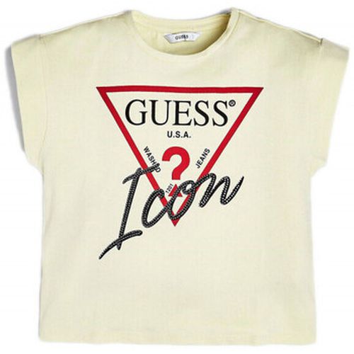 Chemise T Shirt fille application clous J92I68 - Guess - Modalova